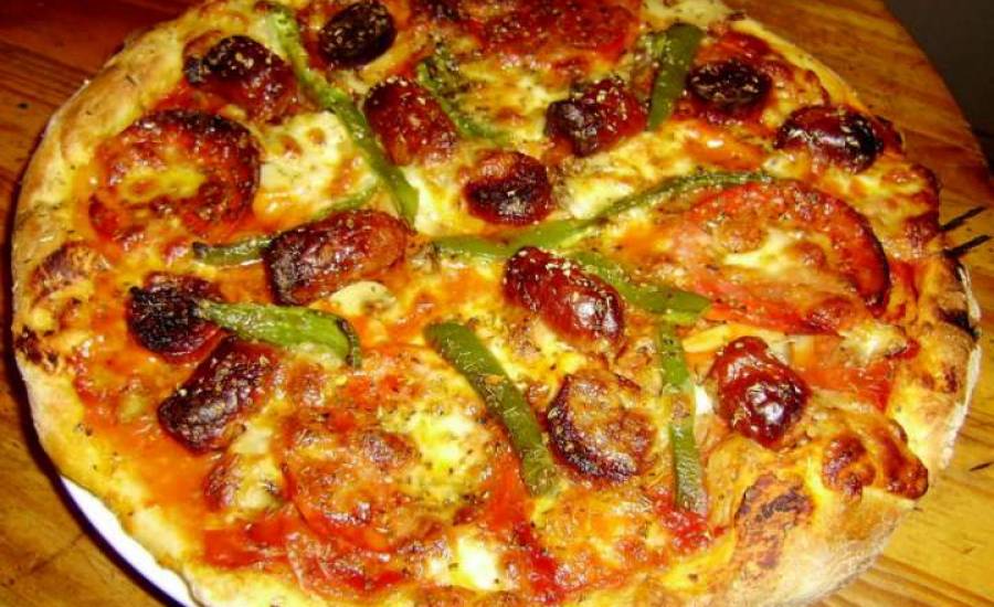 TounsiaNet : Pizza au merguez