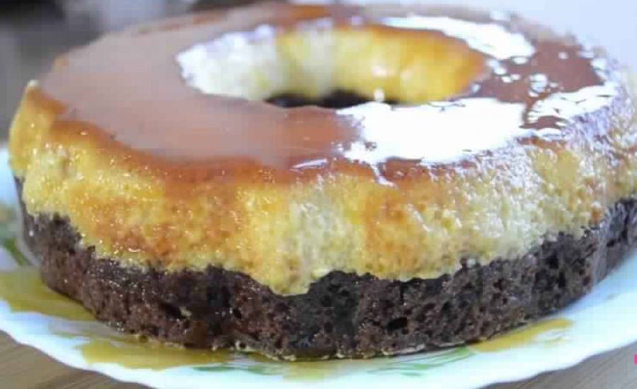 TounsiaNet : Cake Renversé au Caramel
