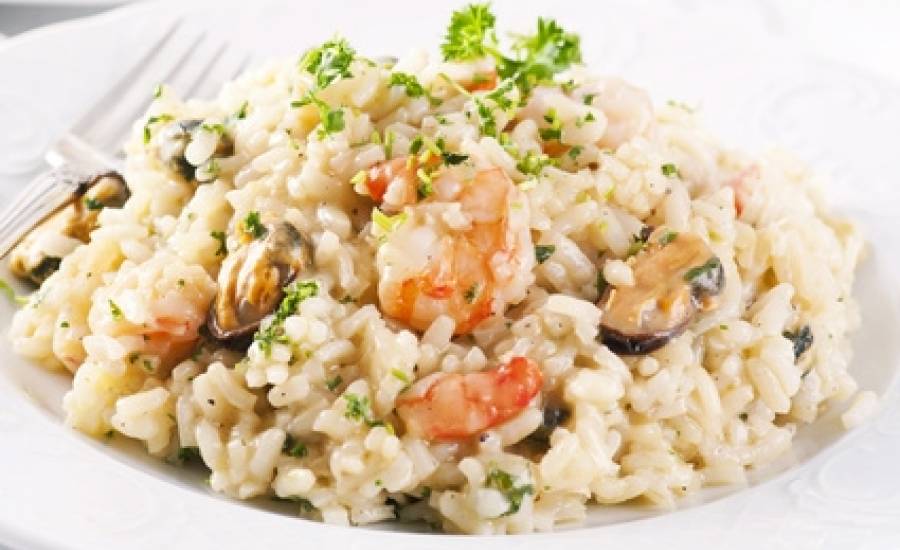 TounsiaNet : Salade de riz aux fruits de mer
