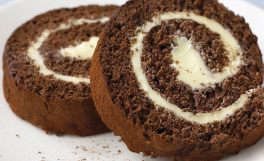 TounsiaNet : Gâteau roulé au chocolat façon tiramisu