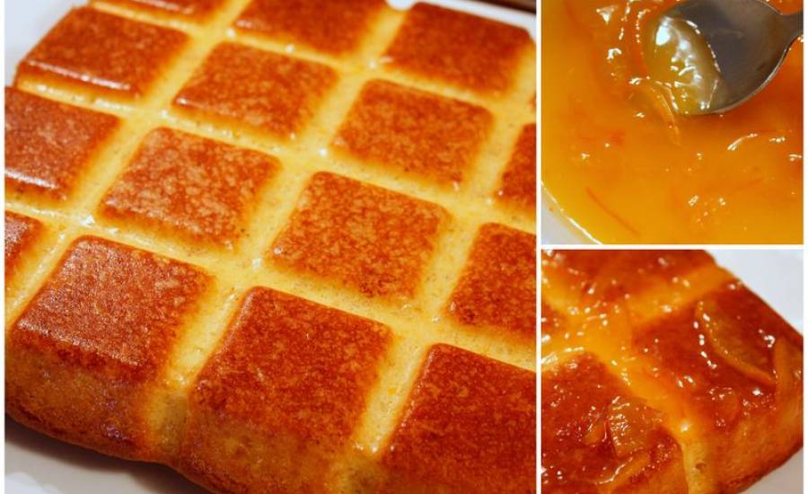 TounsiaNet : Gâteau à l'orange " khobzet borgden"