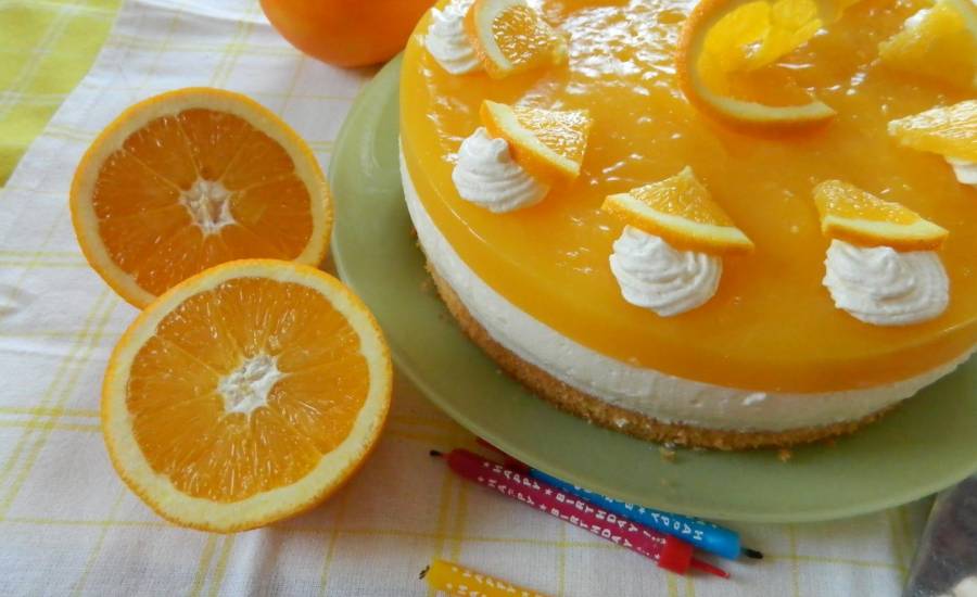 TounsiaNet : Gâteau orange spécial
