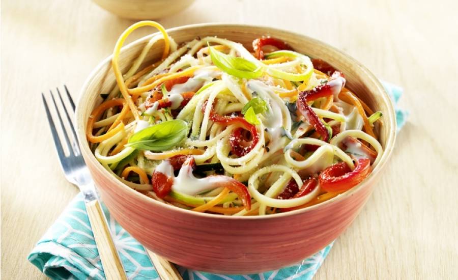 TounsiaNet : Spaghettis aux légumes