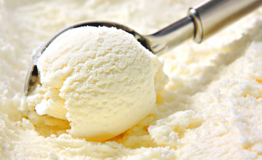 TounsiaNet : Crème glacée à la vanille