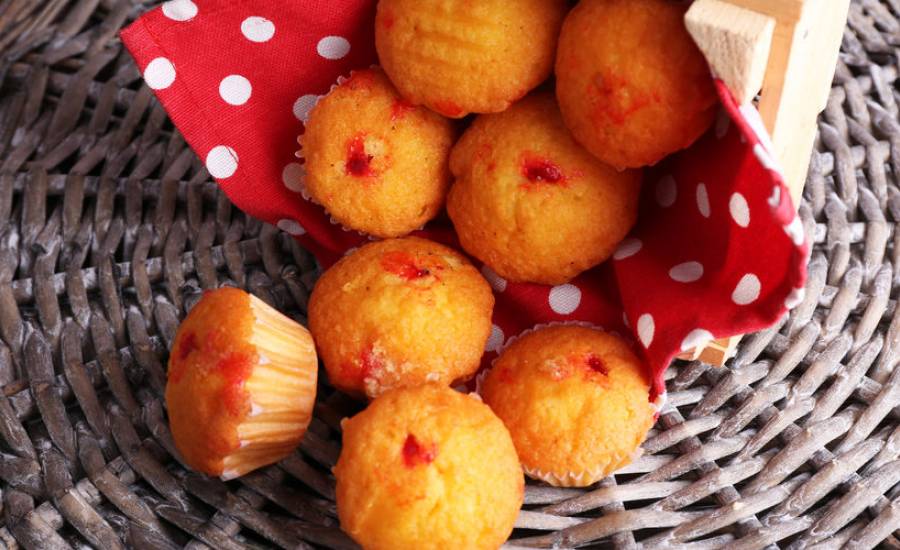 TounsiaNet : Muffins à la confiture de fraise