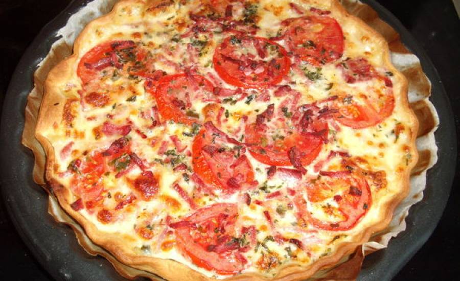 TounsiaNet : Tarte aux thon, tomate et mozzarella